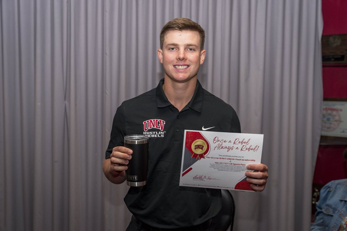 unlvbaseball's tweet photo. 𝐑𝐄𝐁𝐄𝐋𝐒 𝐅𝐎𝐑𝐄𝐕𝐄𝐑 🤙 https://t.co/SXD3GvqNSP