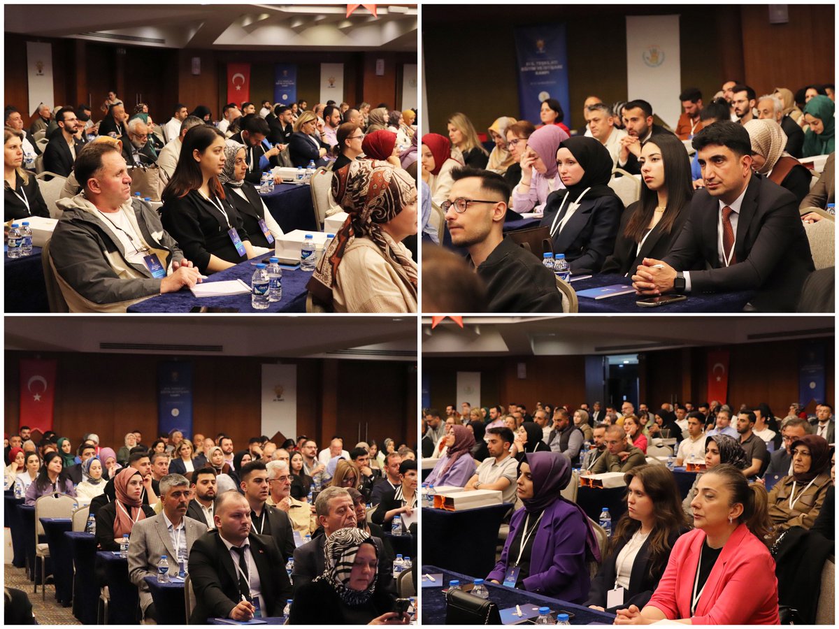 Ana Kademe, Kadın ve Gençlik teşkilatlarımızı buluşturan “81 İl Teşkilatı Eğitim ve İstişare Kampı” programımızın birinci gününü tamamladık.