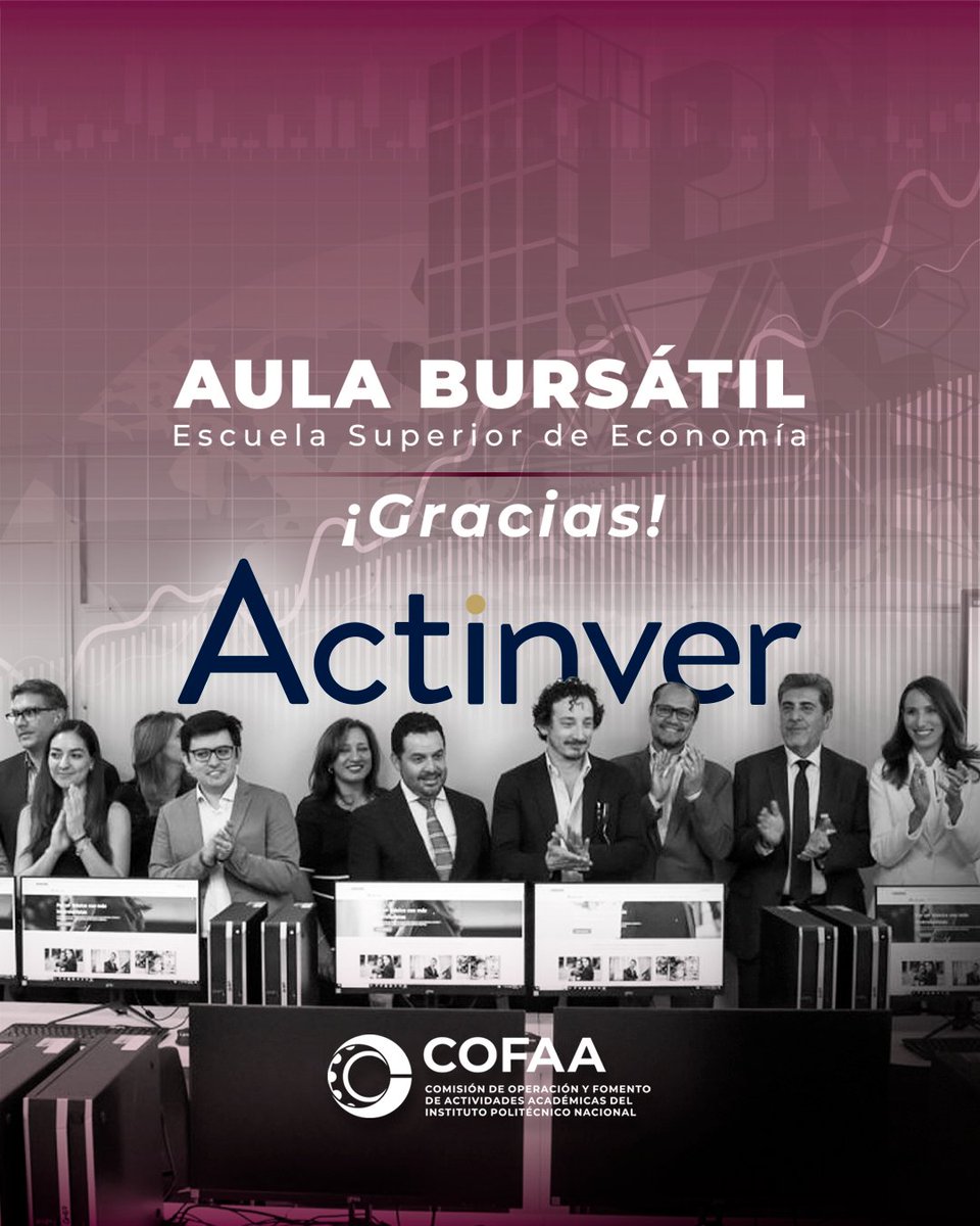 Alianzas estratégicas como la realizada con grupo financiero Actinver, nos ha permitido otorgar beneficios a nuestra comunidad. Ejemplo de ello, es el Aula de Educación Financiera y Bursátil instalada en la ESE.