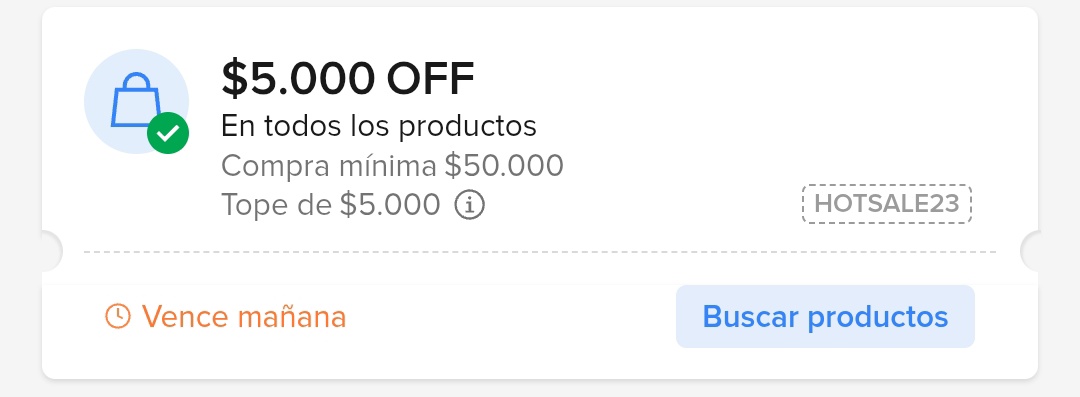 Cupon Mercado Libre de 5000: HOTSALE23
