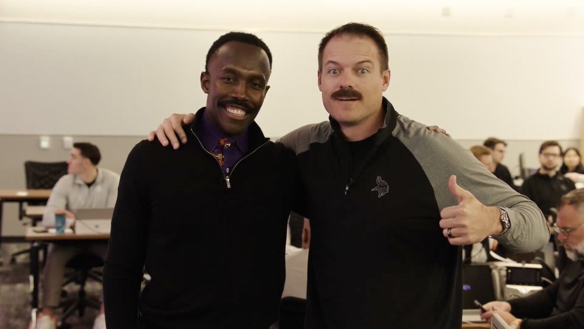 New #Vikings draft room meme just dropped