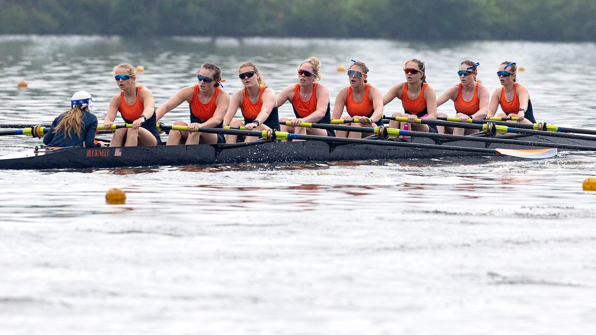 Led by fourth-place finishes from the 1V8+ and 2V4+, the Bison rowing team placed fifth at the Patriot League Championships today. #rayBucknell

📰 bit.ly/4j6n2AI