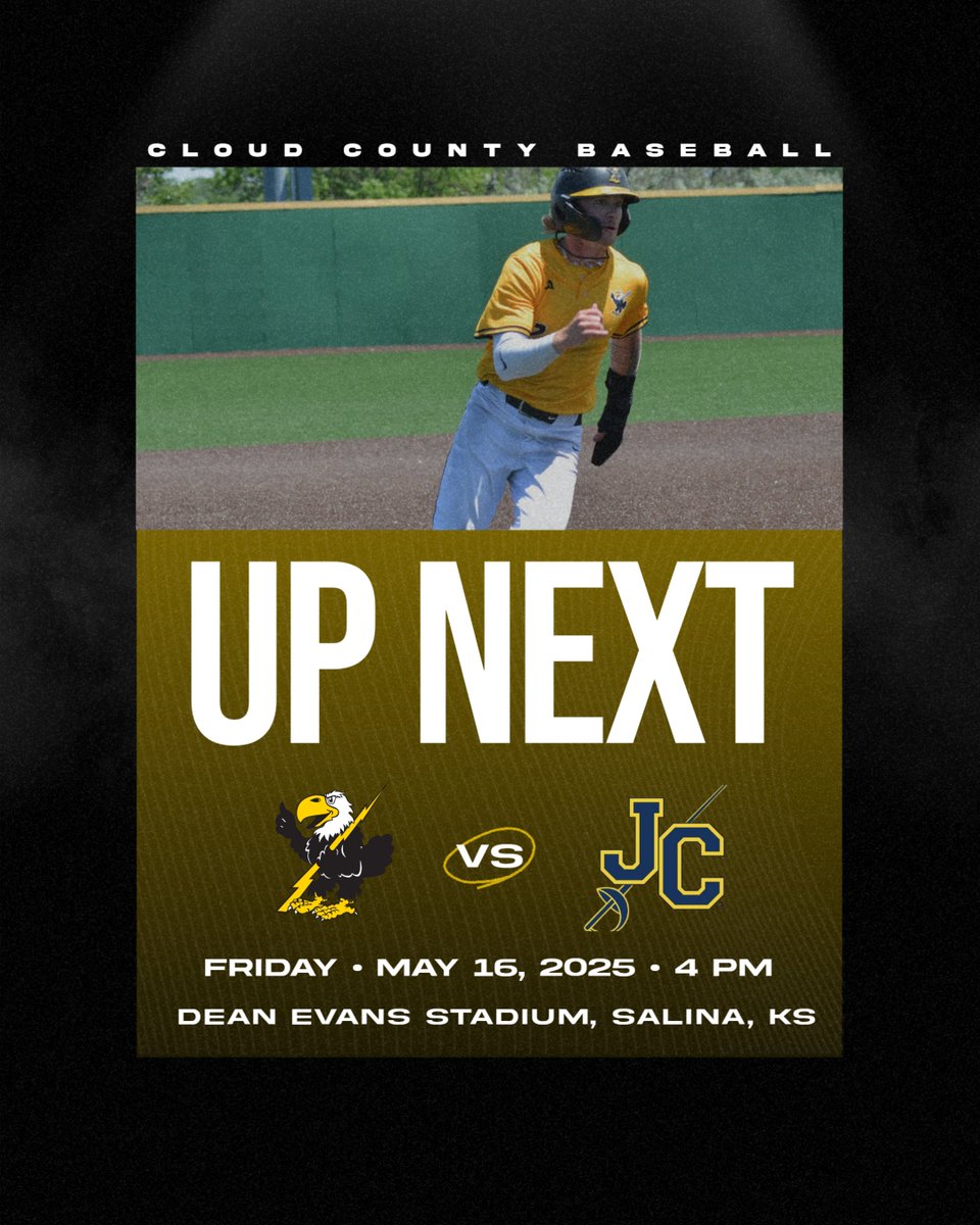 𝗪𝗵𝘆 𝗻𝗼𝘁 𝘂𝘀?!

𝗟𝗲𝘁’𝘀 𝗴𝗼𝗼𝗼𝗼𝗼‼️

🆚 | Johnson County
🗓️ | May 16
⏰ | 4:20 PM
🏟️ | Dean Evans Stadium
📍 | Salina, KS
💻 | kjccc.org/watch
📻 | 1390 KNCK/98.3 FM | NCKToday.com
streamdb4web.securenetsystems.net/cirruscontent/…

#CloudBaseball | #BackTheBirds
