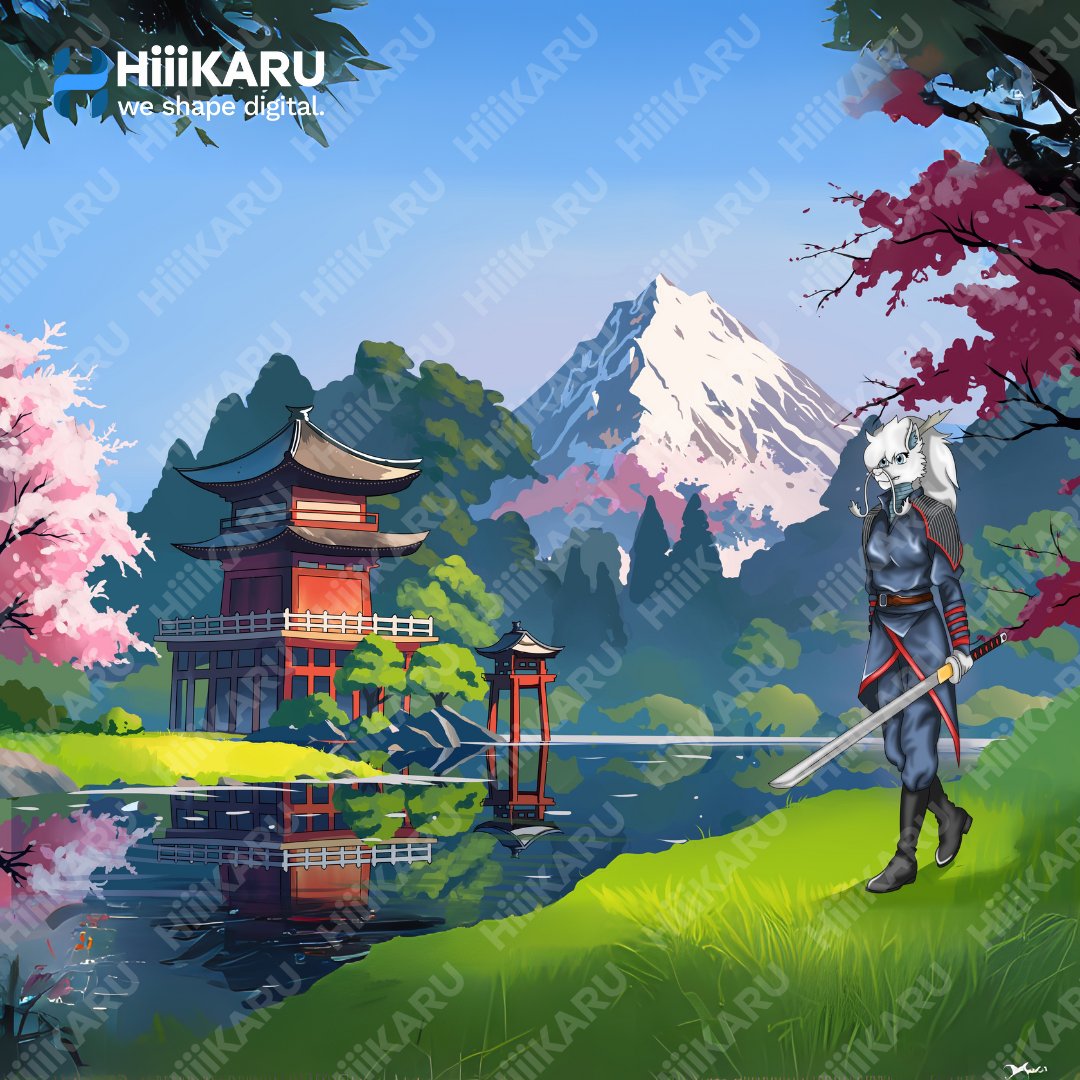 _HiiiKARU__'s tweet photo. Warrior spirit meets serene landscape. ✨ Another piece from the HiiiKARU art portfolio.

Need character art? Let's talk! 

#HiiiKARUArt #CharacterDesign #Illustration #FantasyArt https://t.co/NU9qEKZRZ3