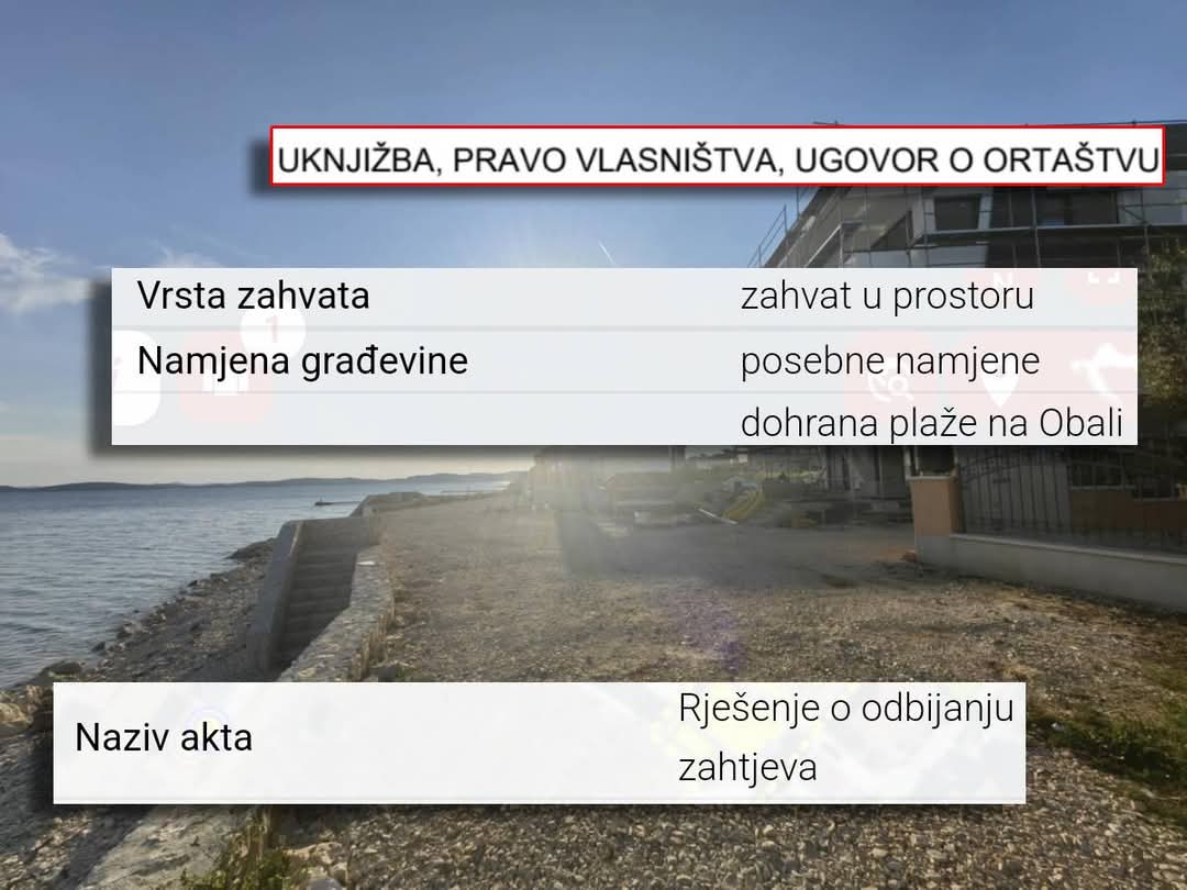 👇 OTKRIVAMO! 👇 Nakon uhićenja ključne osobe, načelniku Sukošana županija odbila "dohranu" plaže ispred vila investitora s kojima je njegov otac sklopio ortački ugovor - Načelnik za Morski: "Neozbiljno je o ovome dan prije izbora!"  morski.hr/otkrivamo-u-su…