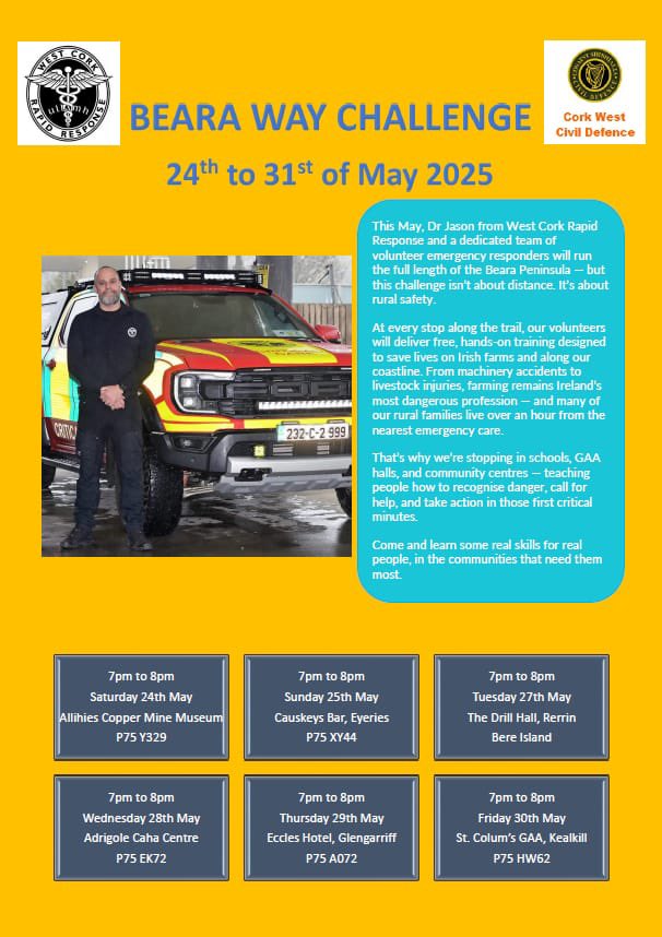 Cork West Civil Defence (@cwcivildefence) on Twitter photo 