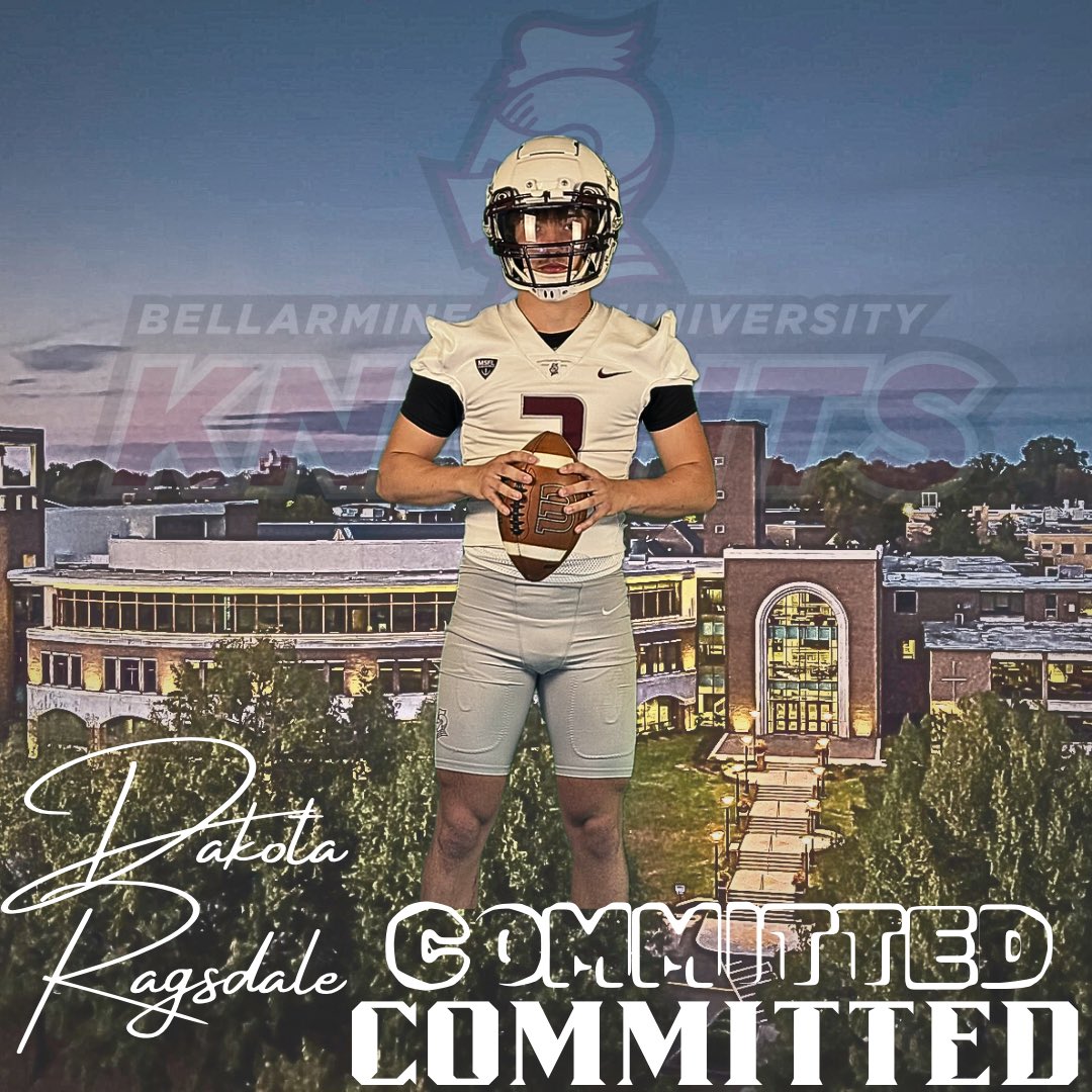 100% committed 
⚔️⚔️
Let’s get to work!!
<a href="/CoachWheatley1/">Michael Wheatley</a> 
<a href="/BUKnightsFB/">Bellarmine Sprint Football</a>
