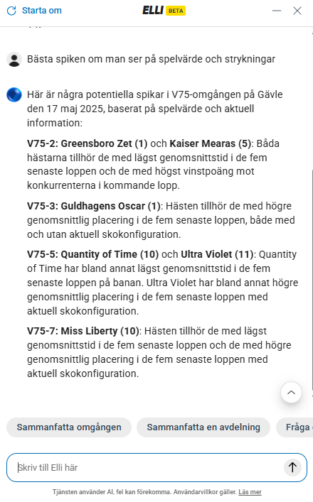 Fjonas76's tweet photo. #ATG 

Hur kan man ha en AI som ger speltips??? Om hur spel funkar är ok, men inte tippa. Ställde en fråga... ett garanterat fel... Ok, BETA, men inte ok. https://t.co/u8wXJbuqP4