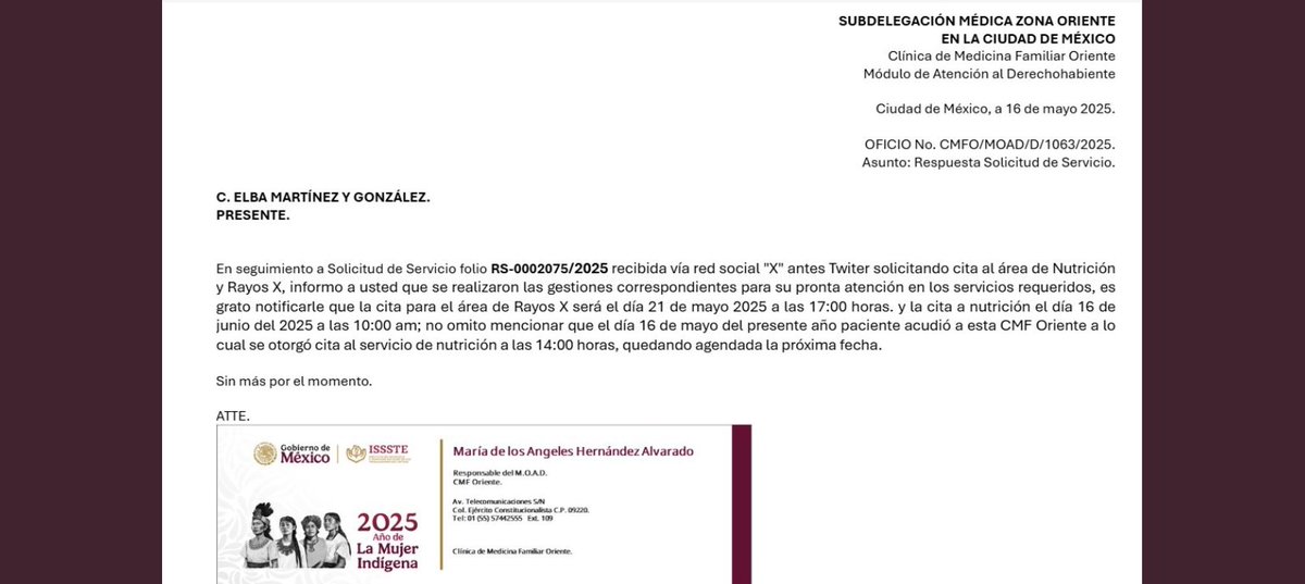 rchichenitza's tweet photo. @martibatres @ISSSTE_mx Reconocer las acciones también es importante gracias a todos por iniciar un cambio y apoyar a @martibates a llevar a cabo el fortalecimiento del ISSSTE #TratoDigno https://t.co/ImXauOvQWX