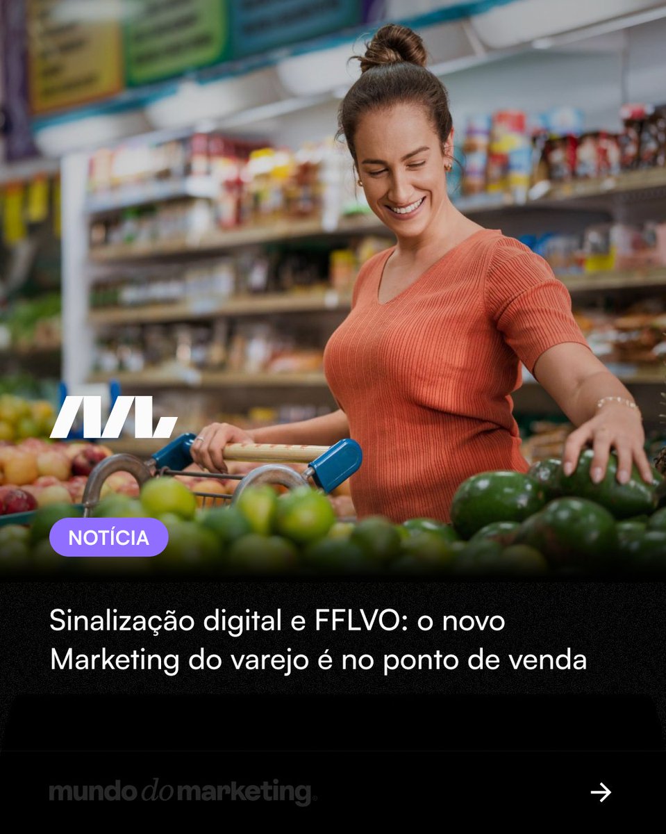 mundodmarketing's tweet image. Na APAS Show 2025, tecnologia e frescor transformam o PDV em protagonista na era do retail media. 

Saiba mais: zurl.co/4Ips0 

#varejo #pdv #apasshow #mundodomarketing
