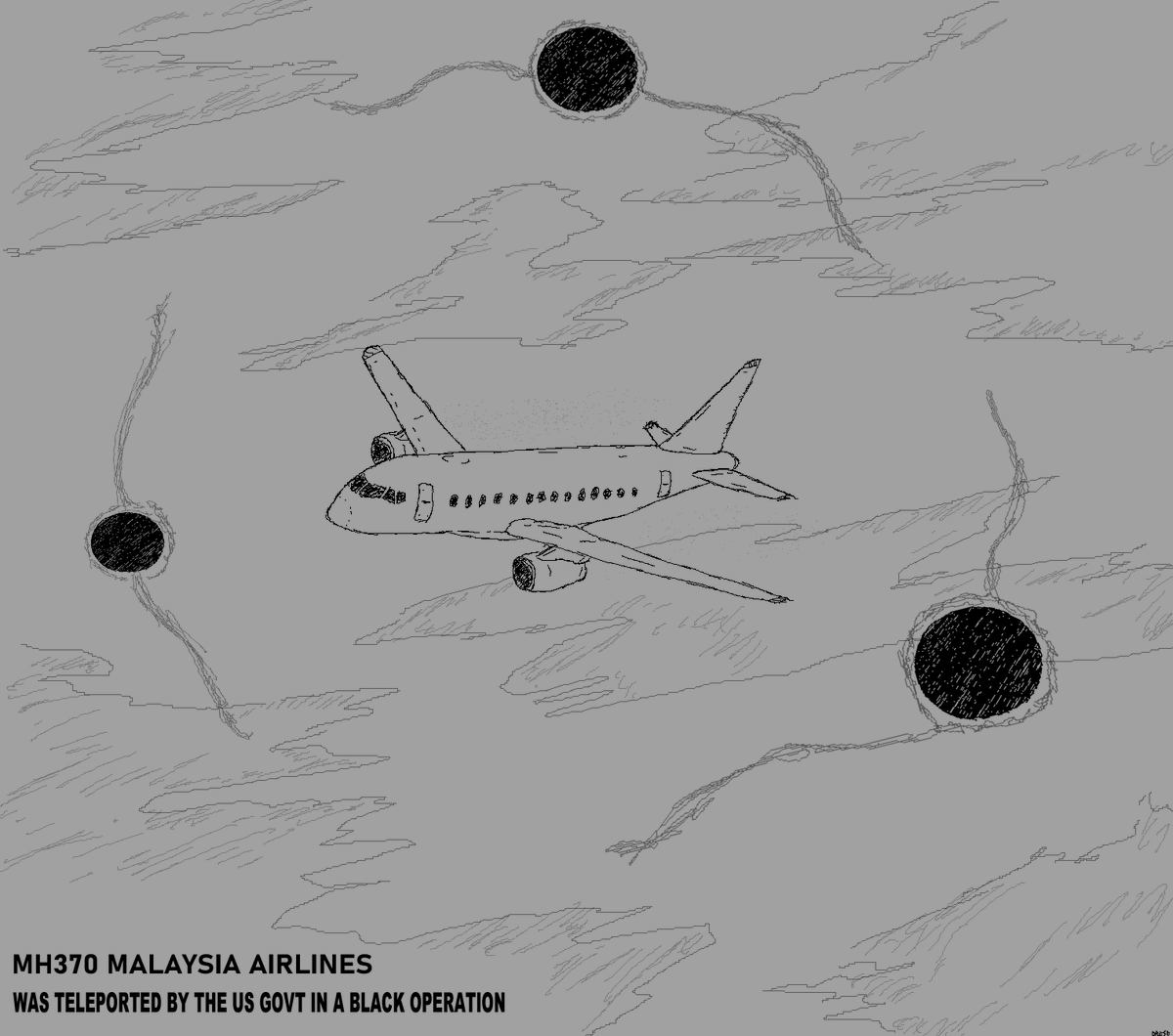 DreseChernov's tweet photo. You talk about them, and you dont stop talking.

#MH370 #MH370x #art @ashtonforbes https://t.co/hkOv54iL5h