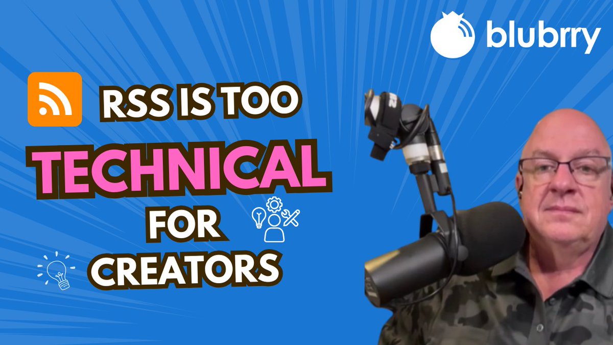 blubrry's tweet photo. “Isn’t RSS just for techies?”
We hear it all the time—but is it actually true?
Watch or latest video and see why RSS isn’t the roadblock it’s made out to be.
Video Link in comments.
#PodcastingMyths #StartAPodcast #RSSExplained #Blubrry #PodcastTips #PodcastCreators https://t.co/5p83Vq9sZg