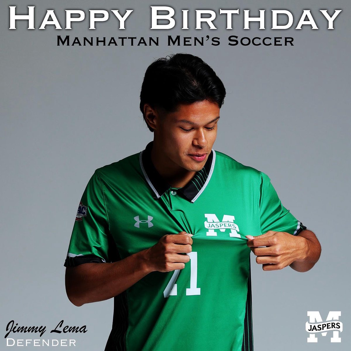Happy Birthday @_jslema ! 

🟢⚫️⚪️

#JaspersSoccer #JasperFamily