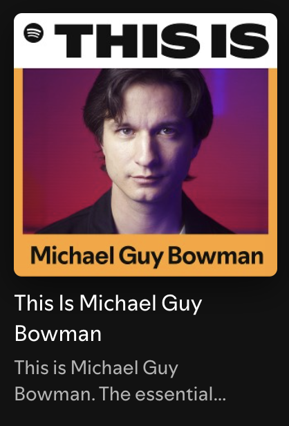 mguybowman's tweet photo. THIS IS Michael Guy Bowman This Is Michael Guy Bowman This is Michael Guy Bowman. The essential... https://t.co/XxyOWyPAiV