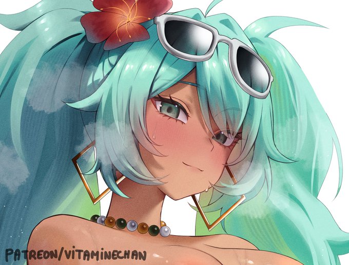 full alternative miku on p site (╹◡◠) 