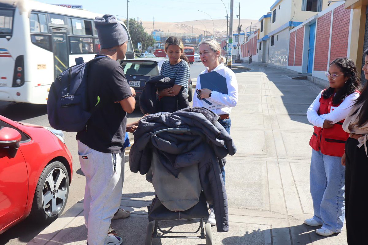 También visité el el centro de atención de Encuentros donde con apoyo de <a href="/ACNURPeru/">ACNUR Perú</a>, <a href="/encuentros_sjm/">Encuentros SjmPeru</a> y <a href="/IFRC_es/">IFRC Americas</a> ofrecen asesoría legal y atención de salud a refugiados vulnerables que han viajado miles de kilómetros buscando protección y un nuevo comienzo.