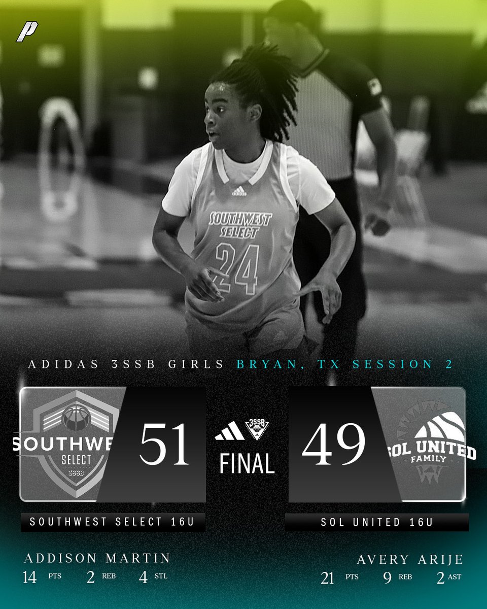 The Passport (@sportspassports) on Twitter photo @sw_select3ssb takes the win in a close battle vs <a href="/clarksvillesol/">SOL United</a> 16U led by Addison Martin ( @justaddwork ) with 14 pts and 4 stl ‼️🔥🙌
-
Be sure to follow @Thesportspassports for more game recaps, player spotlight, and more 🙌 @sw_select3ssb takes the win in a close battle vs <a href="/clarksvillesol/">SOL United</a> 16U led by Addison Martin ( @justaddwork ) with 14 pts and 4 stl ‼️🔥🙌
-
Be sure to follow @Thesportspassports for more game recaps, player spotlight, and more 🙌