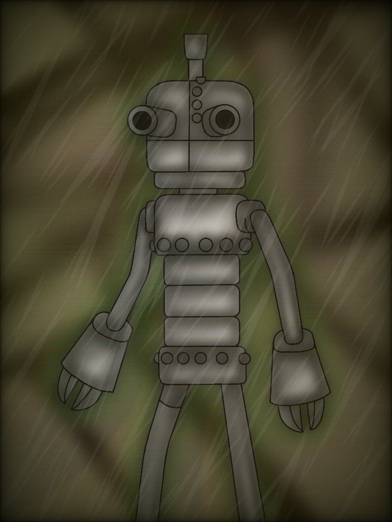 312Bonnet's tweet photo. Blue Cat and Robot, nothing more.

#nightinthewoods #machinarium https://t.co/UnVyZEiQyW