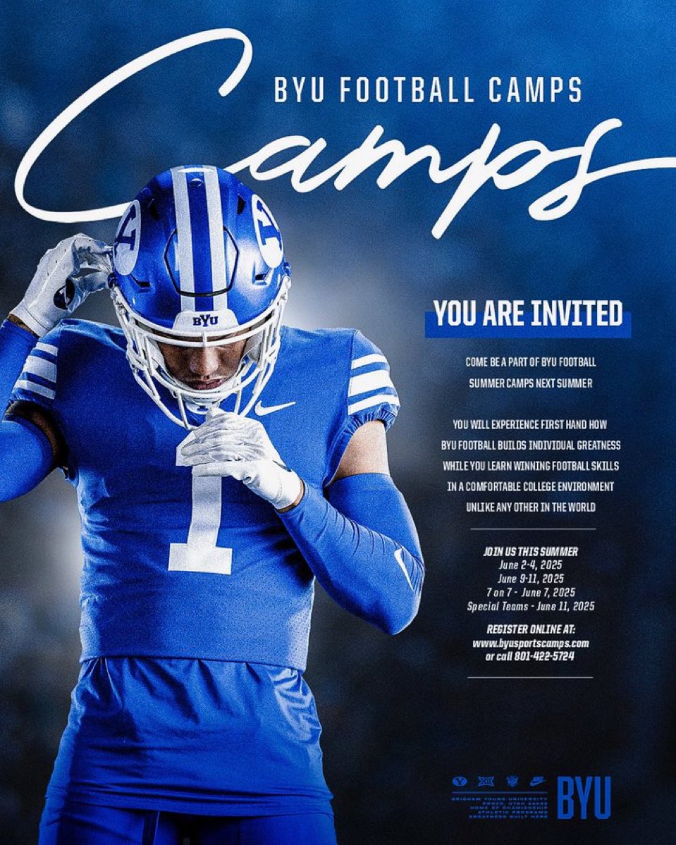 coachkellypoppinga (@coach_popp) on Twitter photo Inviting all Specialists KICKERS, PUNTERS, SNAPPERS to our June 11 Camp here at BYU🔷🔷🔷Come Work With <a href="/wtferrin/">Will Ferrin</a> <a href="/SamVanderhaar/">Sam Vander Haar</a> <a href="/GarrisonGrimes/">Garrison Grimes</a> and other BYU SPECIALISTS to improve your game and compete! #GoCougs Inviting all Specialists KICKERS, PUNTERS, SNAPPERS to our June 11 Camp here at BYU🔷🔷🔷Come Work With <a href="/wtferrin/">Will Ferrin</a> <a href="/SamVanderhaar/">Sam Vander Haar</a> <a href="/GarrisonGrimes/">Garrison Grimes</a> and other BYU SPECIALISTS to improve your game and compete! #GoCougs
