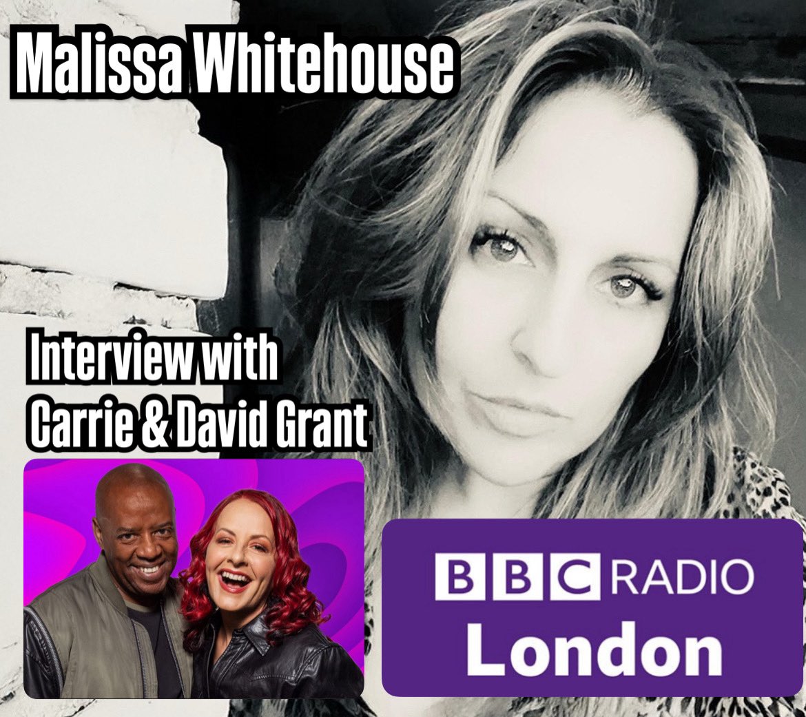 MALISSA (@musicmalissa) on Twitter photo Catch me on Saturday Morning around 9.40am on BBC London with the fabulous <a href="/CarrieGrant1/">Dr Carrie Grant MBE (hc) 💙</a> <a href="/DavidGrantSays/">David Grant MBE 💙</a> talking about my new single ‘Over a lifetime’ <a href="/JonBrooks_Music/">Jon Brooks ♫ Recording Studio (Producer/Composer)</a> I hope you can tune in 🎙️🎶 <a href="/ManVMountain/">ℙ𝕙𝕚𝕝 ツ™</a> <a href="/Arfxyz/">Arthur Scaife</a> <a href="/ALONESTAR1/">jethro ALONESTAR Sheeran</a> <a href="/AFCMARKYBOY/">Mark</a> <a href="/Parthian/">Bev</a> <a href="/bobbyrob1974/">Bobby Robertson</a> <a href="/bornblonde12/">COLE ♥️🎼♥️🎼♥️</a> Catch me on Saturday Morning around 9.40am on BBC London with the fabulous <a href="/CarrieGrant1/">Dr Carrie Grant MBE (hc) 💙</a> <a href="/DavidGrantSays/">David Grant MBE 💙</a> talking about my new single ‘Over a lifetime’ <a href="/JonBrooks_Music/">Jon Brooks ♫ Recording Studio (Producer/Composer)</a> I hope you can tune in 🎙️🎶 <a href="/ManVMountain/">ℙ𝕙𝕚𝕝 ツ™</a> <a href="/Arfxyz/">Arthur Scaife</a> <a href="/ALONESTAR1/">jethro ALONESTAR Sheeran</a> <a href="/AFCMARKYBOY/">Mark</a> <a href="/Parthian/">Bev</a> <a href="/bobbyrob1974/">Bobby Robertson</a> <a href="/bornblonde12/">COLE ♥️🎼♥️🎼♥️</a>