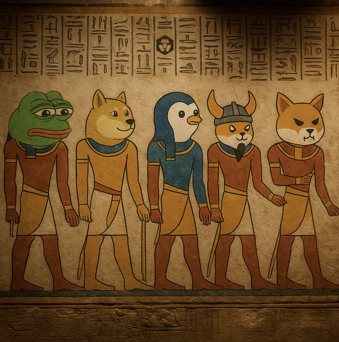 Which memecoin has a place in history?