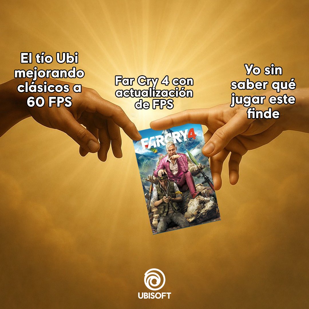 Y luego dicen que el tío Ubi no los quiere. 🙄 #FarCry4