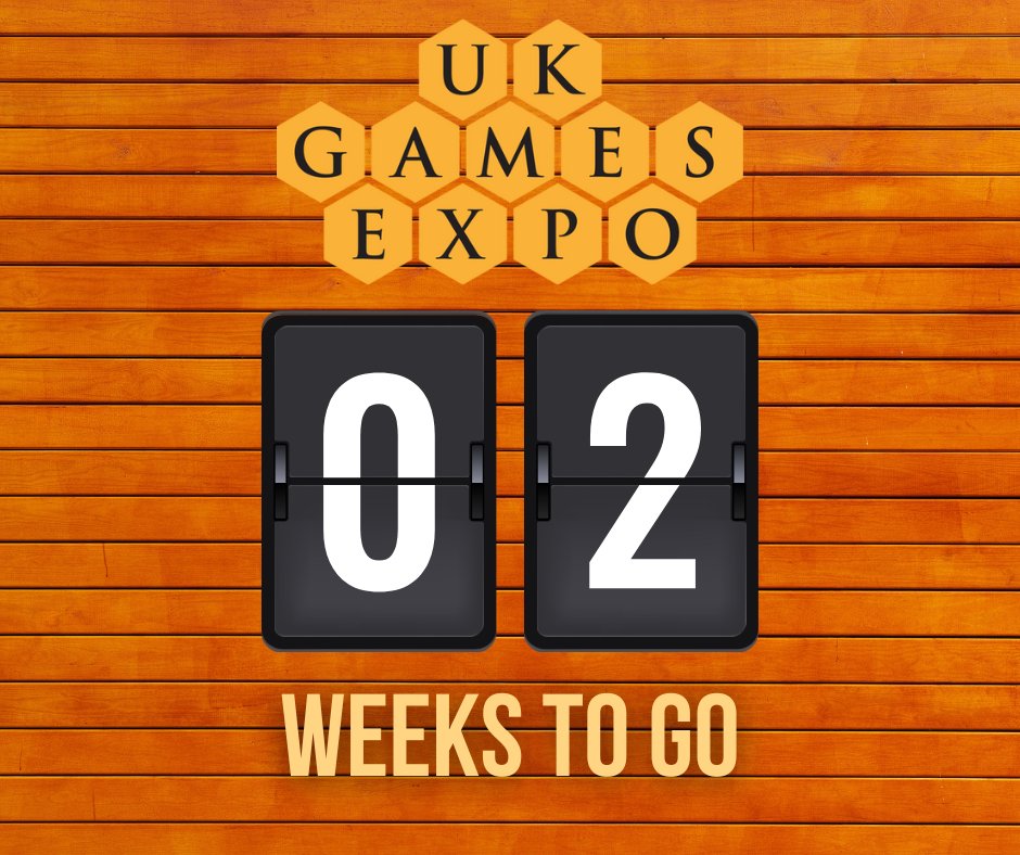 ONLY 2 WEEKS TO GO until UKGE!! We’re doing shows every day!! Do you have your tickets yet? Make sure to grab them now as you won’t want to miss a single moment! 

Each show is going to be different, and is sure to bring loads of laughter! Which ones are you coming to see?? 

🎟