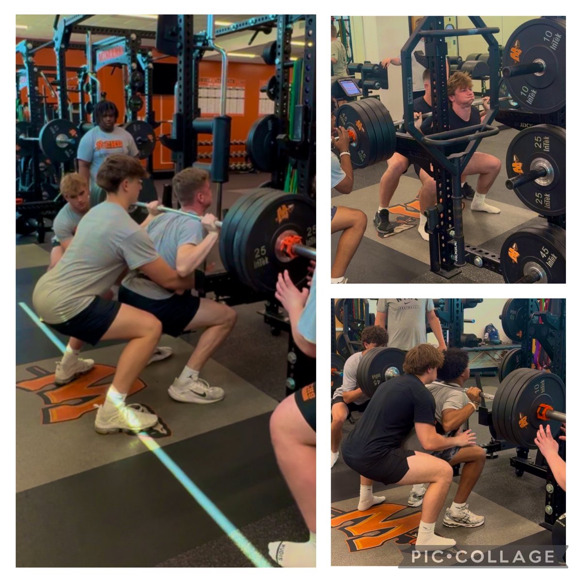 Minooka Strength and Conditioning (@minookastrength) on Twitter photo ⚡️Yes, our skill guys lift HEAVY!
⚡️Fast kids tend to be very strong RELATIVE to their body weight⚡️
➡️We are up to 16 🏈 athletes 20+ MPH
➡️Avg. Squat/BW➡️ 1.92x BW
❌It’s not a debate between strength OR speed❌
Lift Heavy🤝Sprint Maximally
<a href="/TFConsortium/">Holler-Korfist TFC</a> <a href="/Minooka_Indians/">Minooka Football</a> ⚡️Yes, our skill guys lift HEAVY!
⚡️Fast kids tend to be very strong RELATIVE to their body weight⚡️
➡️We are up to 16 🏈 athletes 20+ MPH
➡️Avg. Squat/BW➡️ 1.92x BW
❌It’s not a debate between strength OR speed❌
Lift Heavy🤝Sprint Maximally
<a href="/TFConsortium/">Holler-Korfist TFC</a> <a href="/Minooka_Indians/">Minooka Football</a>