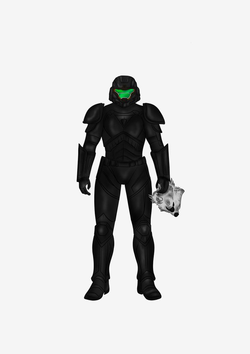 Here is a client's version of masterchief

#halo #artwork #illustration #opencommission