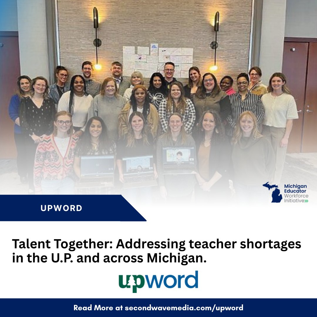 Michigan is transforming how aspiring educators enter the classroom, especially in communities that need it most.​ Programs like <a href="/TalentTogether/">Michigan Talent Together</a> are opening doors and creating stronger pathways into the teaching profession.
​
​secondwavemedia.com/upword/feature…​

#MichiganEducation