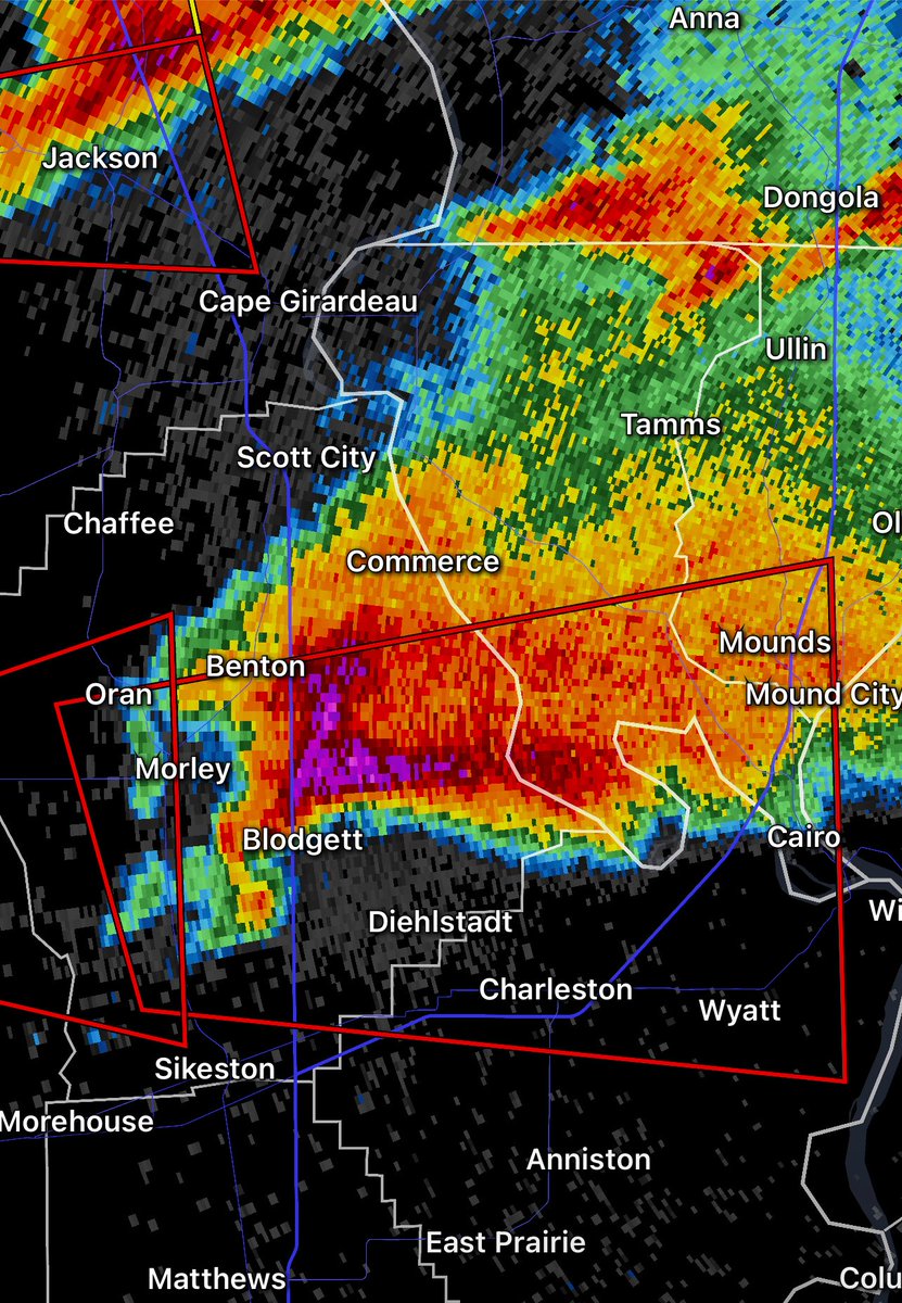 LoopsSr's tweet photo. Big tornado near Blodgett AR! https://t.co/wm1uOVQrg7