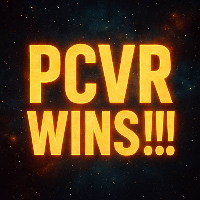 Majesty_Crypt's tweet photo. @itsFoxCrypto $PCVR where memes meet metaverse.
VR tech, real utility, unstoppable vibes.
The next big thing isn’t hype
it’s PCVR. 🔥🧠
#PCVR #PCVRverse #PCVRtoken https://t.co/zlIZiiwpxY