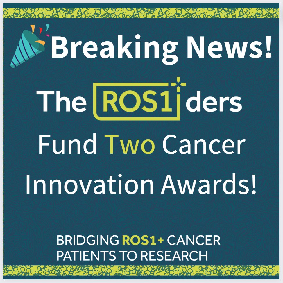 Pleased to announce the 2024 ROS1+ Cancer Innovation Award winners! prlog.org/13076799-the-r…