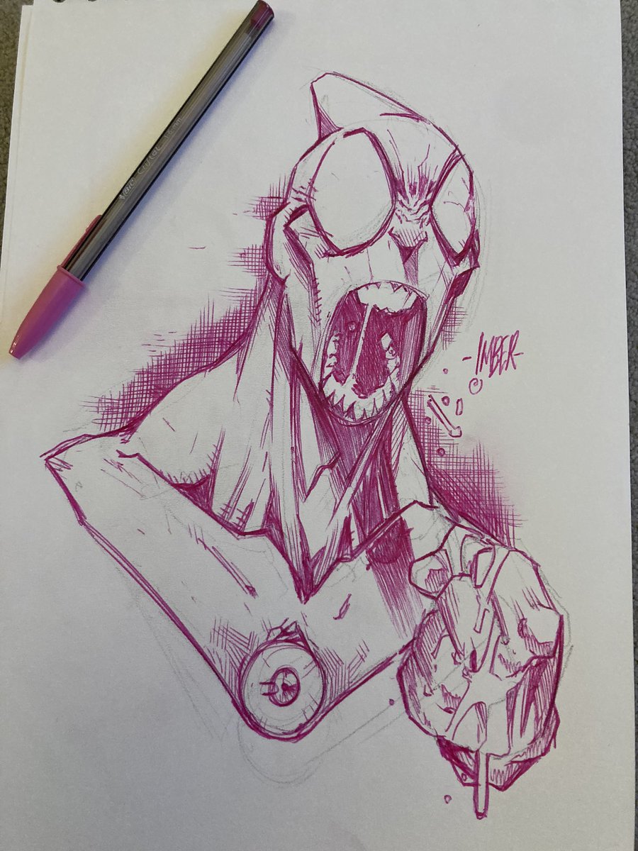 CHRIS !MBER (@reckless_imber) on Twitter photo Tonight’s biro sketch. One of my absolute favs from the past few years. <a href="/JamesHarren1/">James Harren</a> ULTRA MEGA! Tonight’s biro sketch. One of my absolute favs from the past few years. <a href="/JamesHarren1/">James Harren</a> ULTRA MEGA!