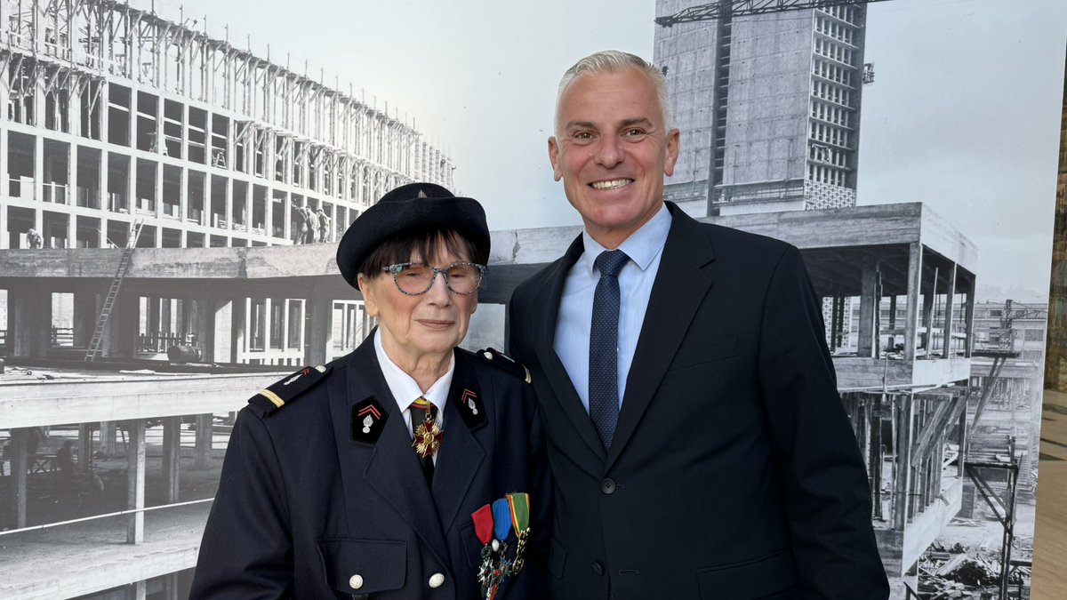 Toujours un plaisir de retrouver Françoise Mabille ! Notre première dame à avoir intégré la communauté des sapeurs-pompiers de France en 1974 à Barentin, en Seine-Maritime.