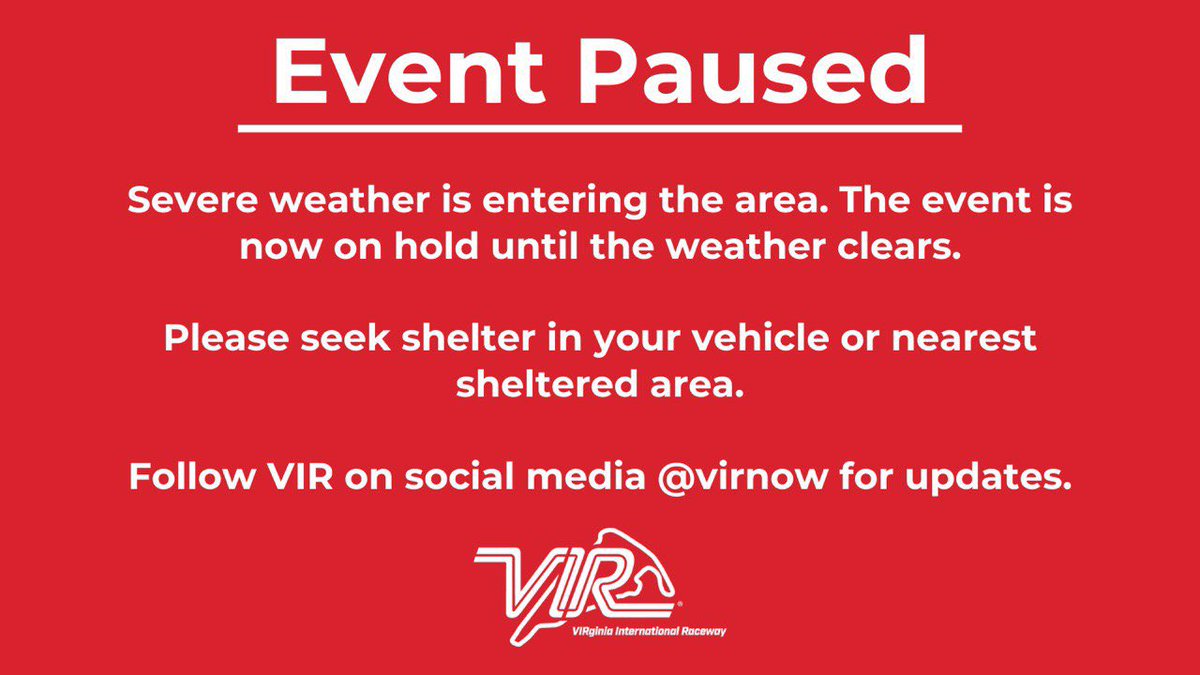 VIRNow's tweet photo. #HyperFest fans, take shelter now. https://t.co/CFYjxCOl6I