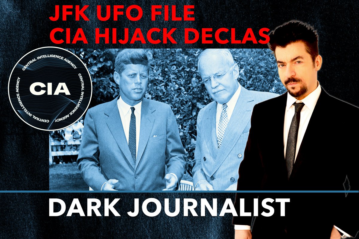 Tonight: Part One of The Dark Journalist Special Premiere Documentary Presentation: JFK UFO File:
CIA Hijacks The DECLAS Task Force... 9:30PM EST!
youtube.com/watch?v=2gl7_h…
#UFO