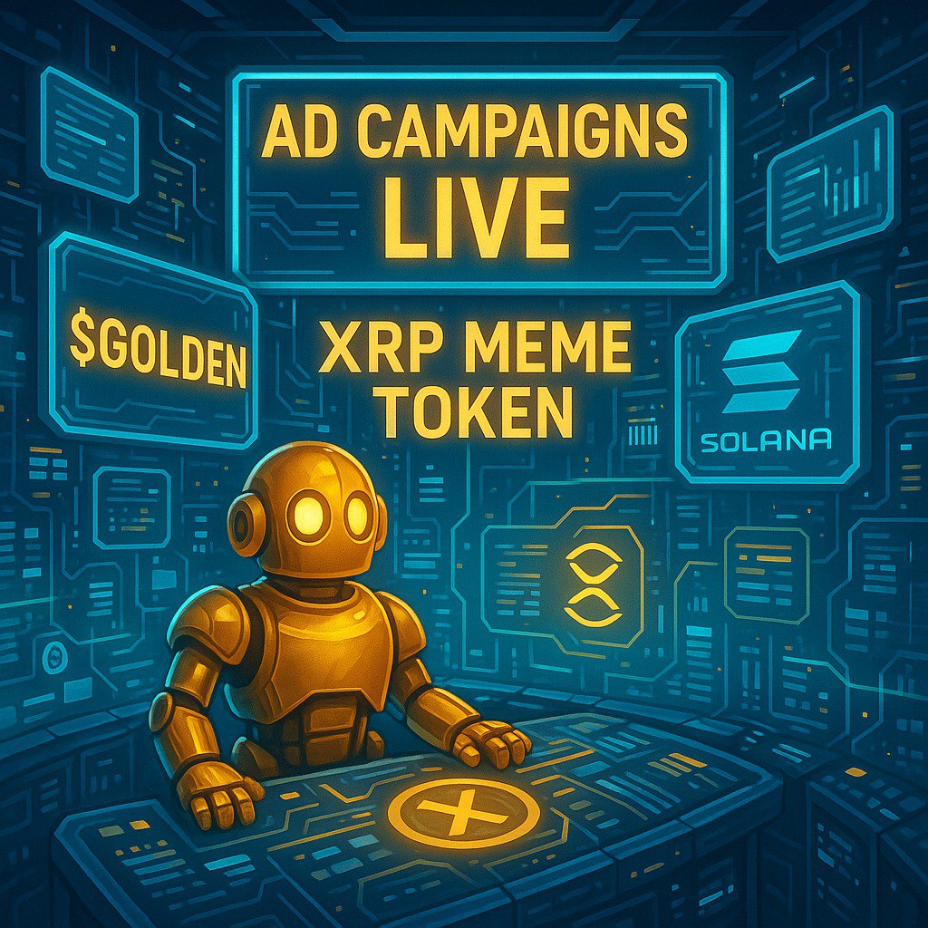 GoldenBoyCoin's tweet photo. The GoldenPrimeBot isn’t just live…
It’s ready to serve utility on the XRPL & Solana network 🔥
Run ads, earn referrals, build passive crypto flow.
Telegram: https://t.co/3EXunONYAw
We don’t talk utility. We deliver it 💯📌
#CryptoMarketing #TelegramBot #GOLDENUtility #Moonshot https://t.co/R9Td0ujHyL