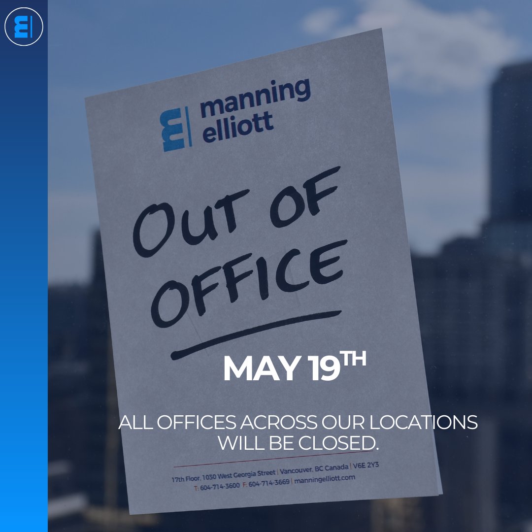 Our team is taking a brief pause this Victoria Day.

All our offices will be closed on May 19th — The team would like to wish you a restful long weekend filled with quality time with friends and family!