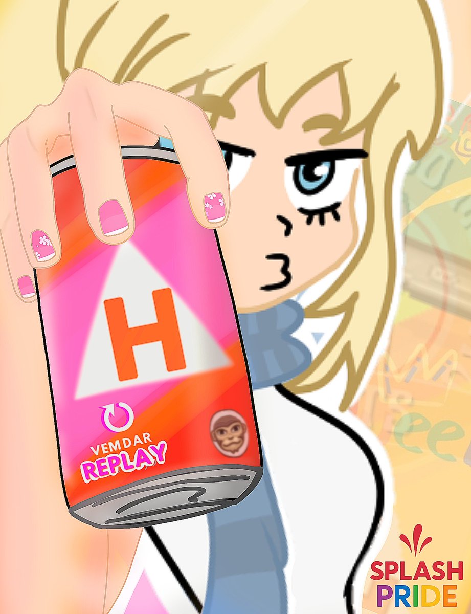 Unha feita ️, olhar pronto, Heats gelado 
Só falta o palco do Splash Pride 🌊🌈  
Tô na vibe da Heats com <a href="/Habblindados/">Habblindados 🐒</a> e <a href="/habblindadosmkt/">🌊 Heats - A Bubblejuice HIT do momento! 😘✌</a>

Essa explosão de sabor merece um replay 🔁
#Publi

#VemDarReplay  #SplashMemories