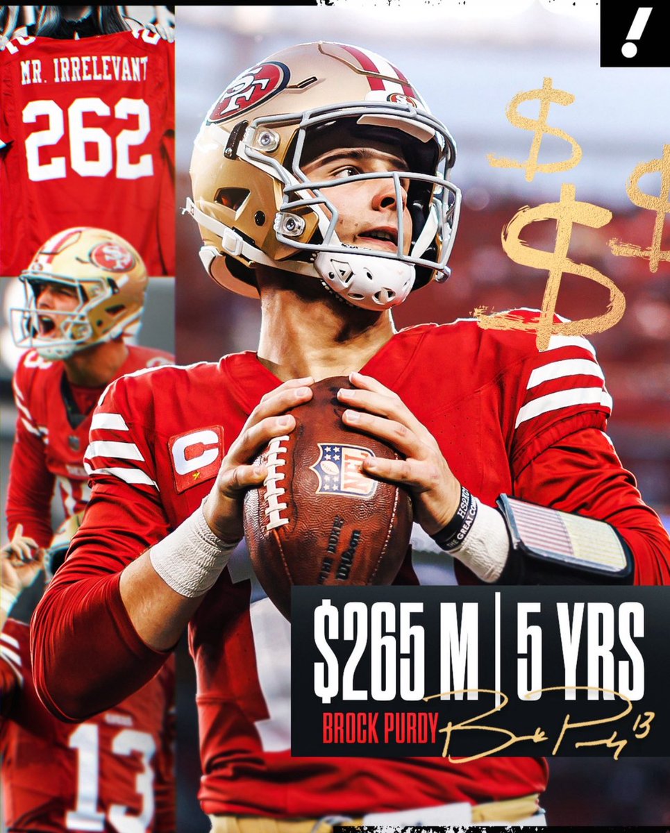 TheSFNiners's tweet photo. PURDY GOT THE BAG! 

via @YahooSports https://t.co/FzFVkrhyUb