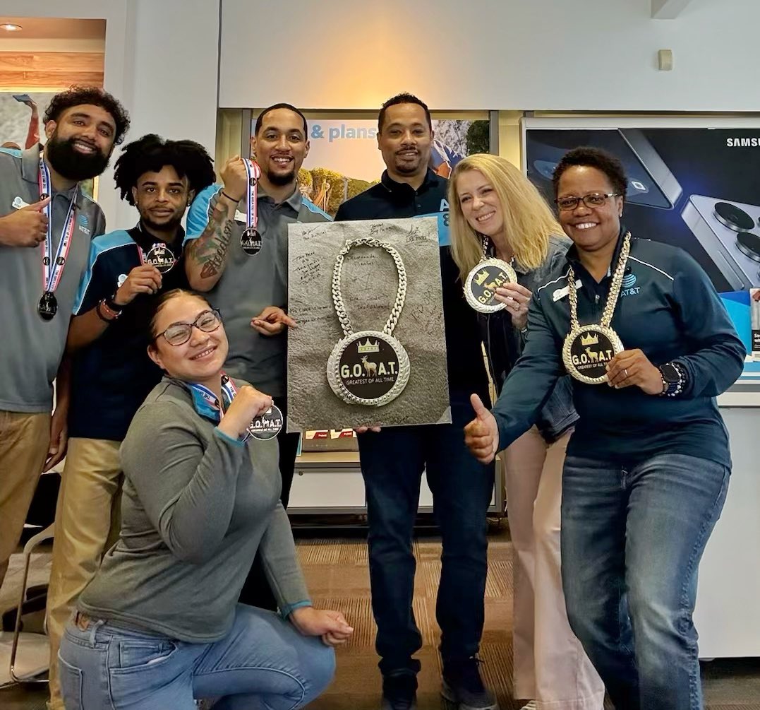 Brenda Harmon (@brendini0311) on Twitter photo What a great visit from our DOS Danielle Oselett and our AD, Andre Gaddy! The team was so engaged-we had to give them the GOAT Pins and the GOAT experience! Andre holding the best sign ever autographed by Prom Pirates! <a href="/AKGaddy/">Andre Gaddy</a> <a href="/team_oselett/">Danielle Oselett</a> <a href="/_MightyMAS/">Mid-Atlantic States Team</a> <a href="/ThePHamilyMAS/">The PHamily</a> What a great visit from our DOS Danielle Oselett and our AD, Andre Gaddy! The team was so engaged-we had to give them the GOAT Pins and the GOAT experience! Andre holding the best sign ever autographed by Prom Pirates! <a href="/AKGaddy/">Andre Gaddy</a> <a href="/team_oselett/">Danielle Oselett</a> <a href="/_MightyMAS/">Mid-Atlantic States Team</a> <a href="/ThePHamilyMAS/">The PHamily</a>