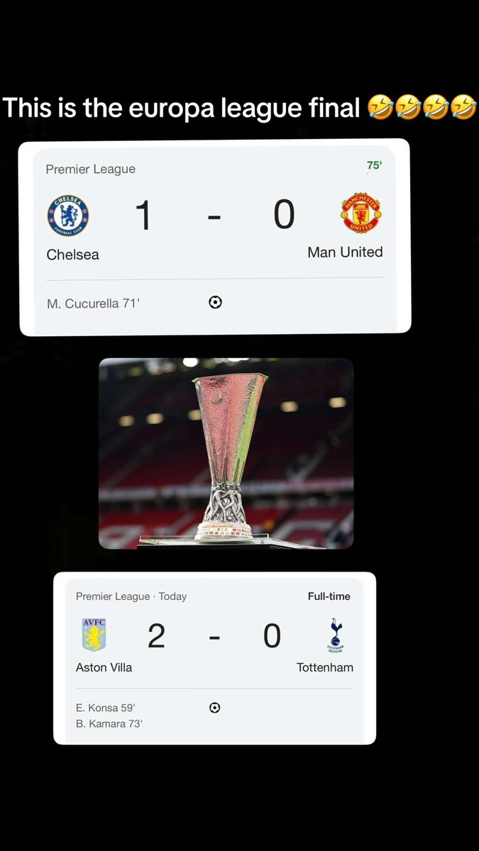 This is the europa league final 🤣 #EuropaLeague #machesterunited #tottenham #trending #funny