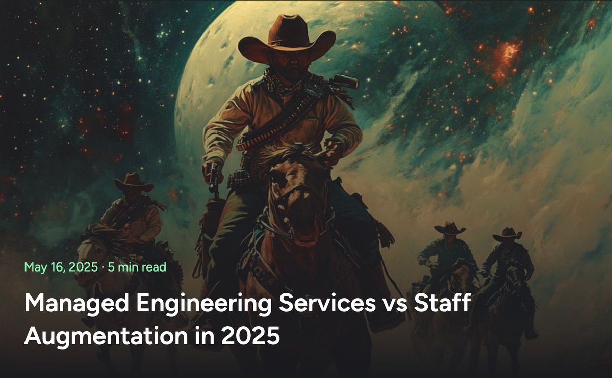 Staff Augmentation vs Managed Engineering Services: Which fits your 2025 roadmap?

Our latest guide breaks down when to add individual engineers vs hiring a cross-functional pod for complete delivery ownership.

Don't know? Book a strategy session w/ us.

Link in bio.