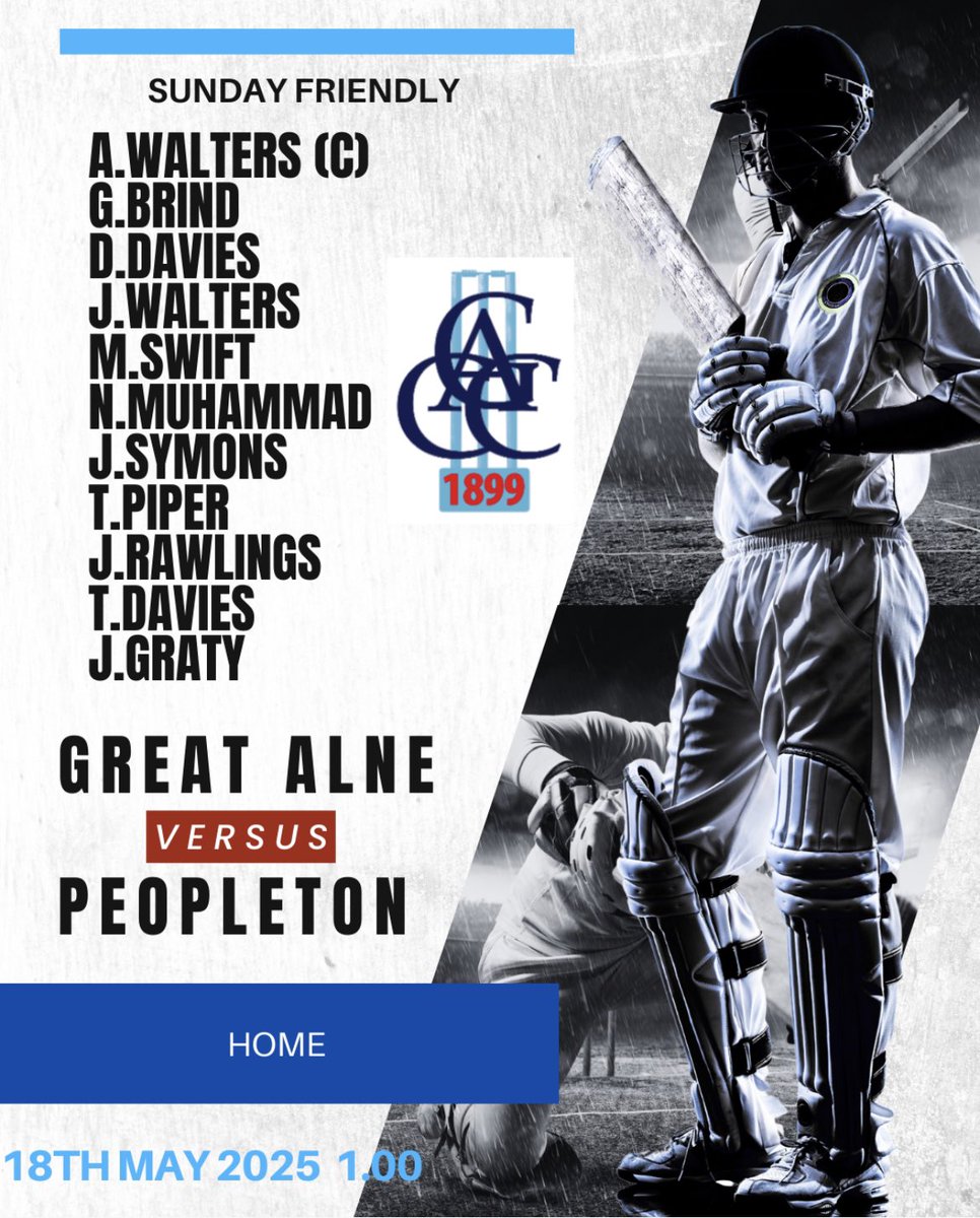 Two super fixtures for the weekend!