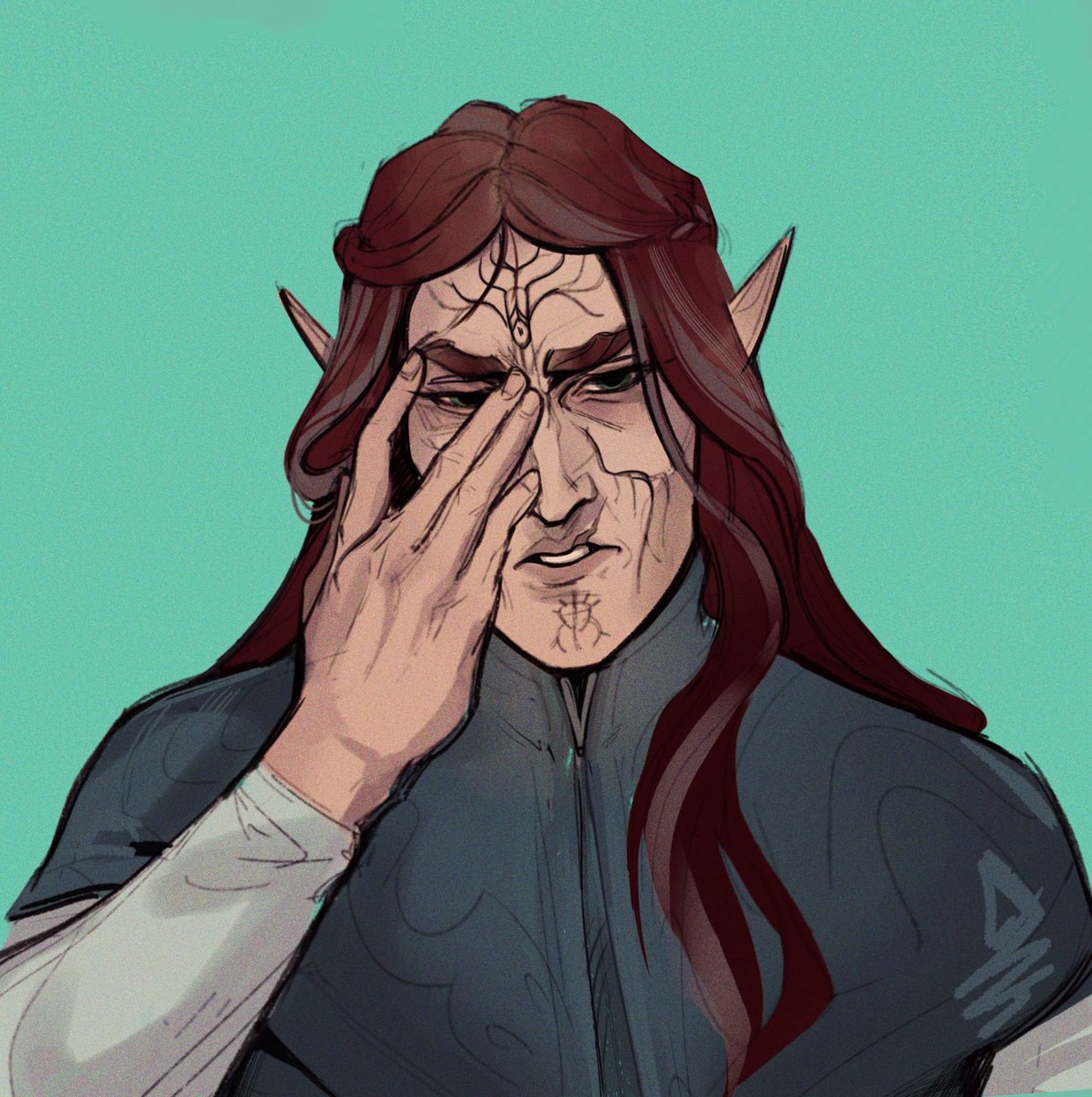 ᴊᴏɴᴀʜ📜🗡️ (@silver_sterner) on Twitter photo I forgot to post this but about a month ago or so I sketched Folyn as an expression study
<a href="/MINRATHOU/">the black divine throne is a cuck chair</a> 🫢 sweet guy I forgot to post this but about a month ago or so I sketched Folyn as an expression study
<a href="/MINRATHOU/">the black divine throne is a cuck chair</a> 🫢 sweet guy
