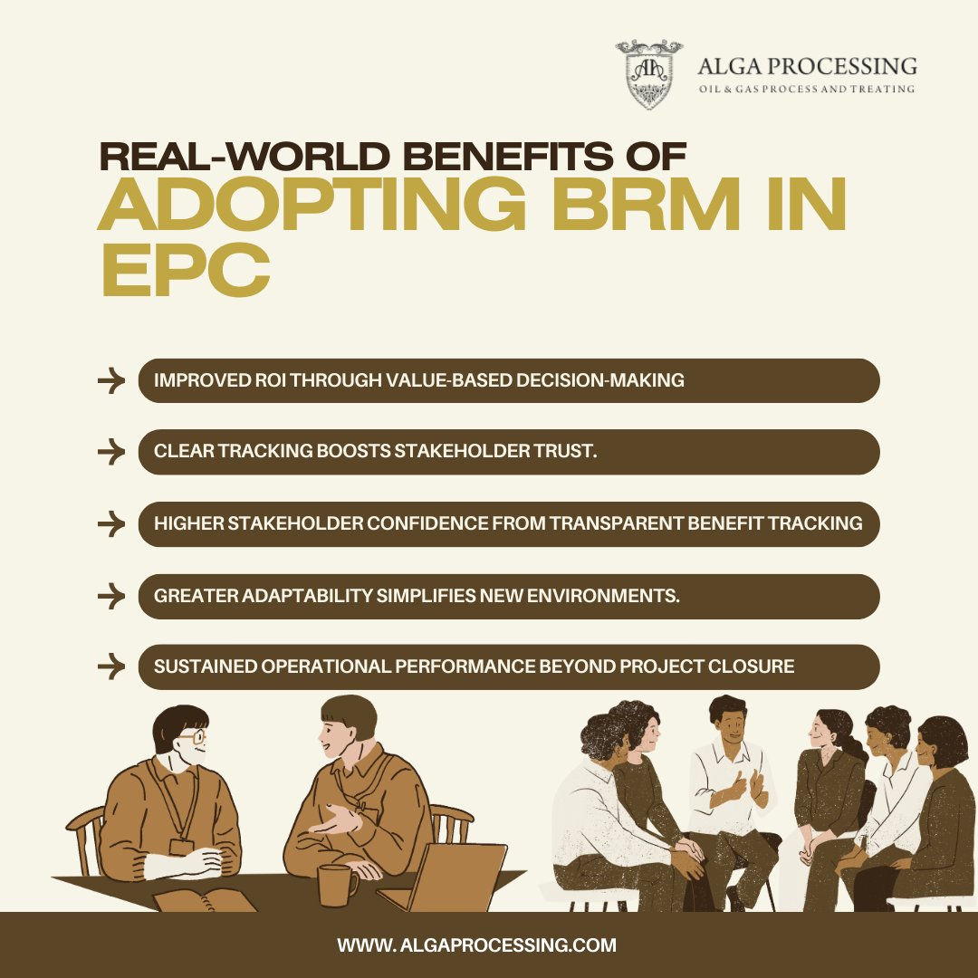 algaprocessing's tweet image. Unlock EPC project value with BRM—see the real benefits with Alga! 📈💼🚀

#BenefitRealization #EPCProjects #AlgaProcessing #SmallBusinessSupport #ProjectSuccess #BRMInsights #EntrepreneurSolutions #ConsultingExperts