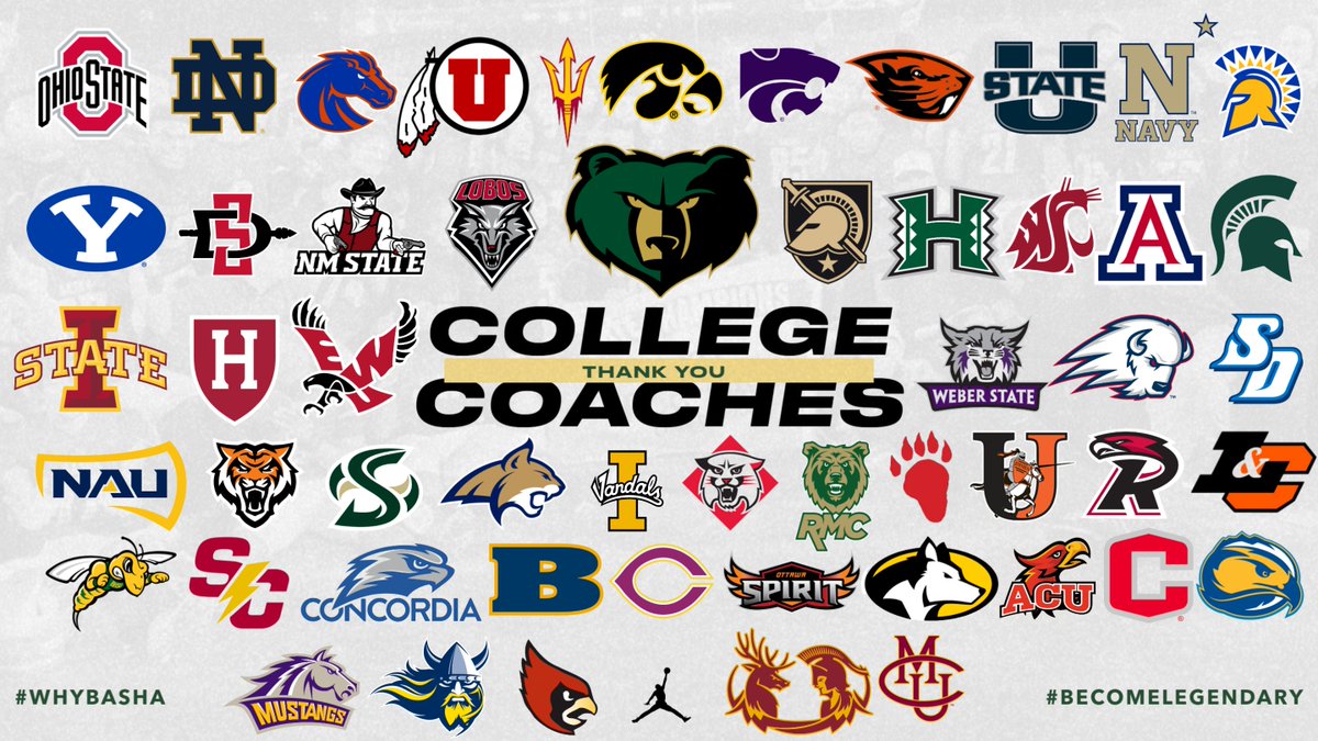 Thank you to the 75+ coaches from over 50 colleges that came out to our jamboree this past Wednesday to recruit our student athletes! #WHYBASHA #BECOMELEGENDARY <a href="/MarquesReischl/">Marques Reischl</a> <a href="/BashaAthletics/">Basha HS Athletics</a>