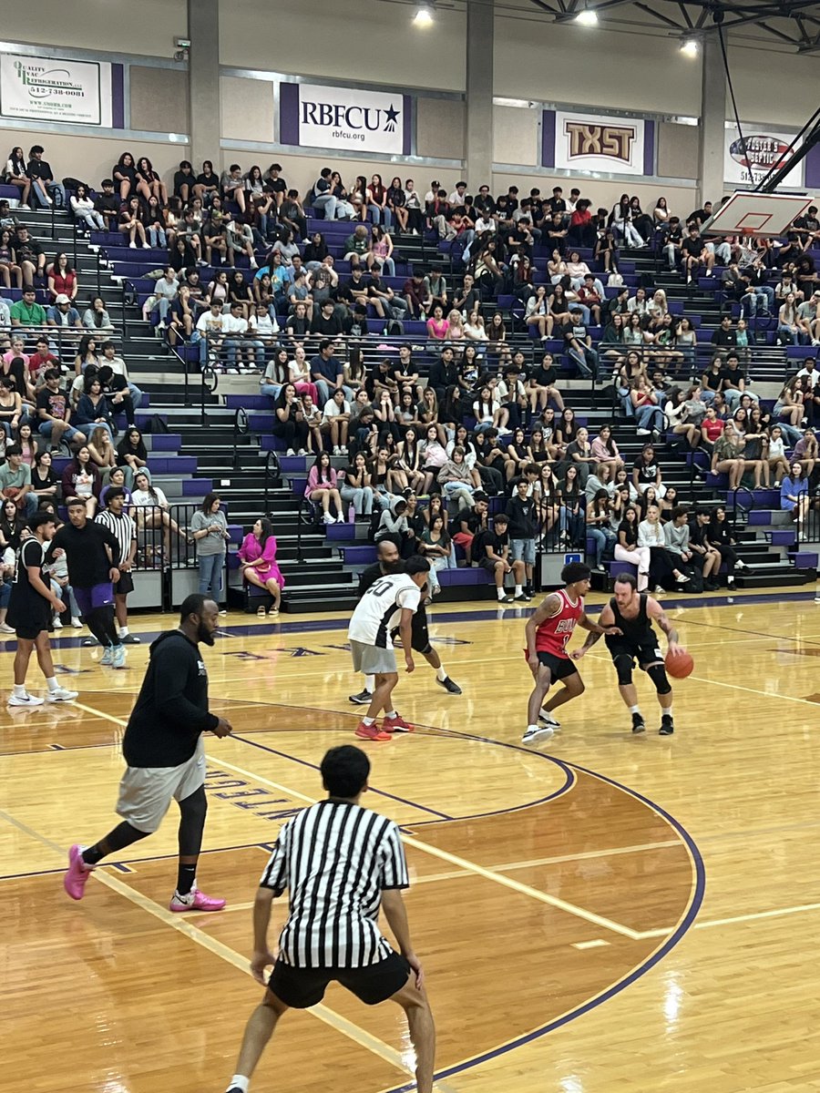 Staff v Student game still a great time!!! 🏀