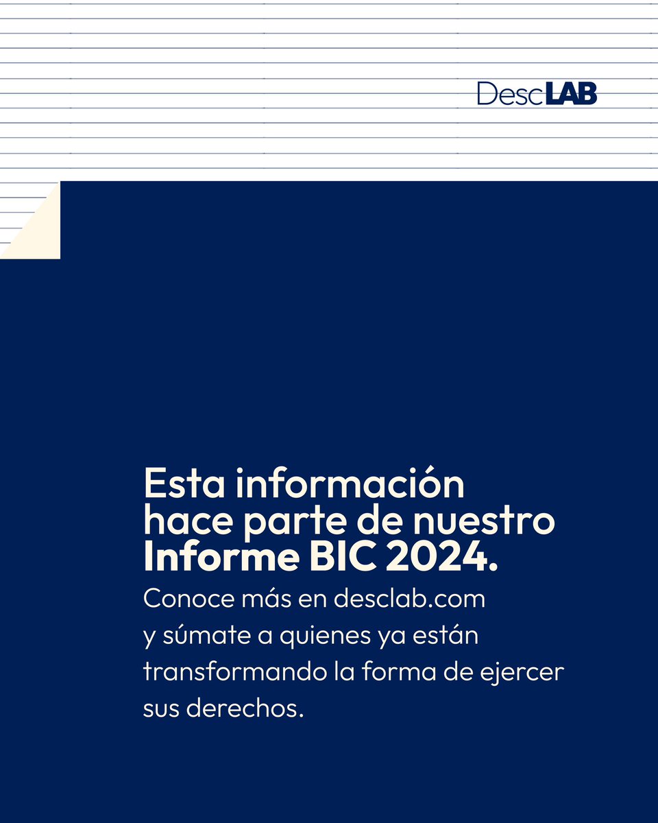 DescLABcol's tweet photo. #InformeBIC | En DescLAB desarrollamos #ApoyosParaDecidir para que ejercer la capacidad jurídica no dependa del privilegio, sino del acceso a la información y los apoyos adecuados.
💡Conoce nuestro Informe BIC 2024 y descubre cómo actuamos como una empresa de ⤵️ https://t.co/sEPb1fvgaP